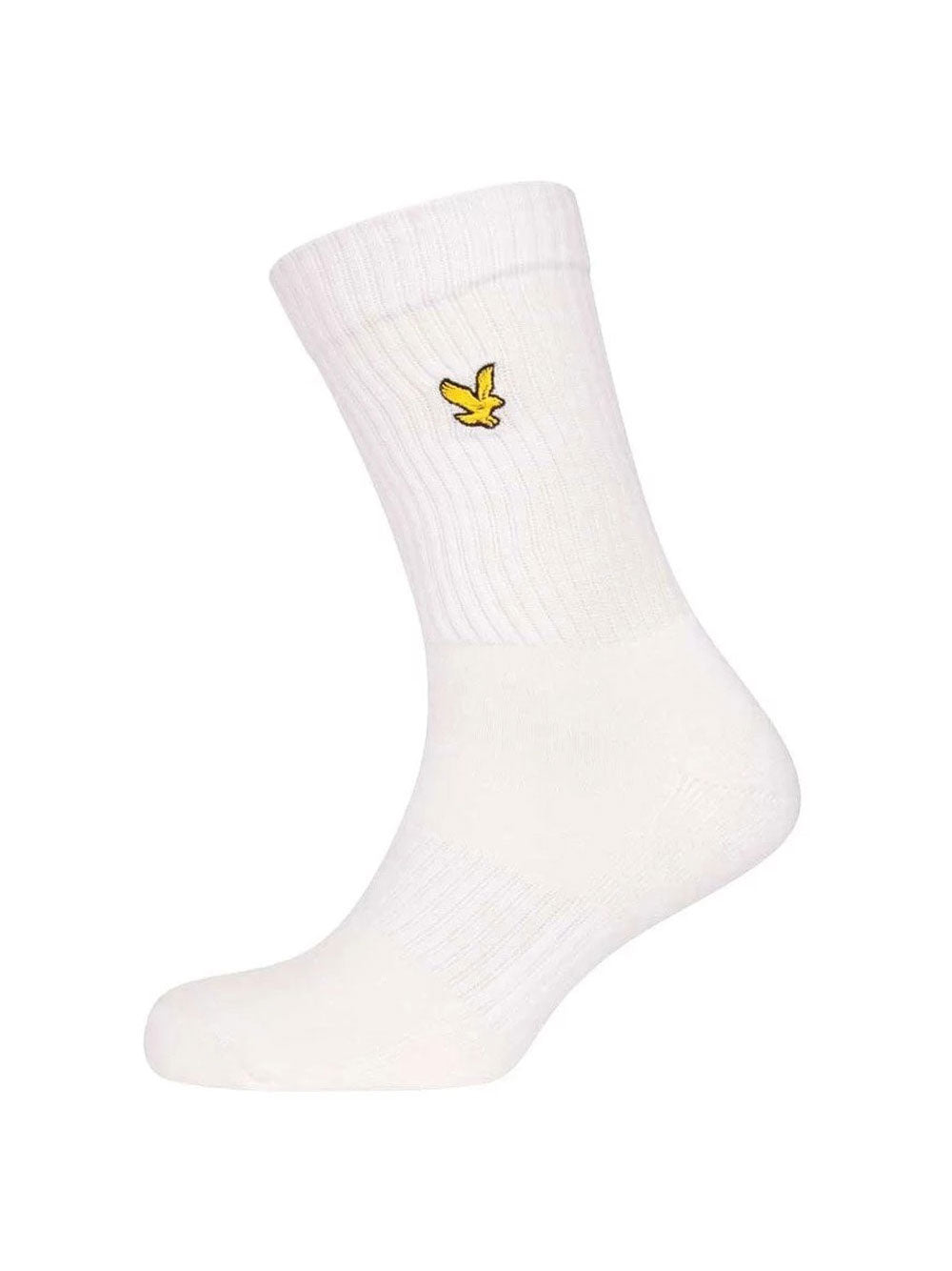 Lyle & Scott Calzini Lyle & Scott Hamilton Pack Of 3 da Uomo - Bianco