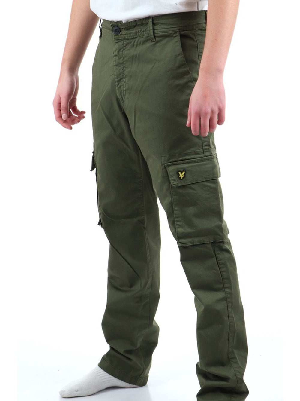 Lyle & Scott Pantalone Cargo Lyle & Scott da Uomo - Verde