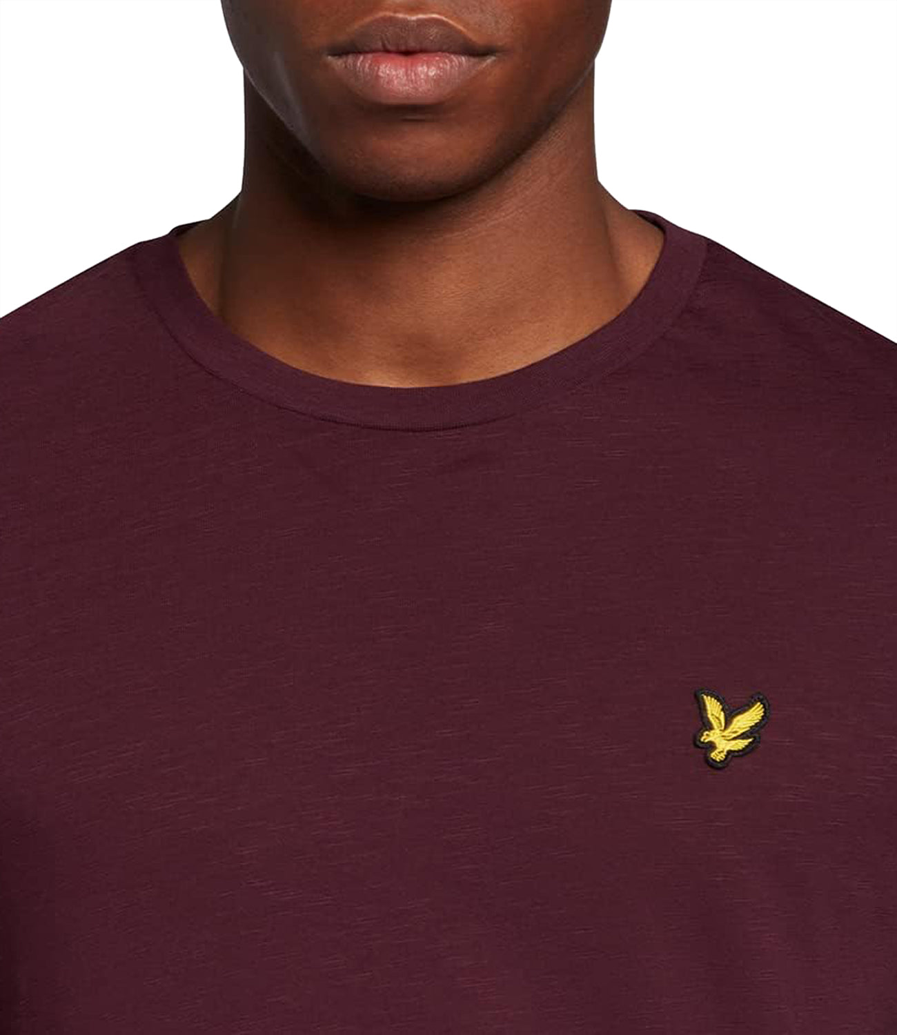 Lyle & Scott Lyle & Scott T-shirt Uomo Mod. TS1804V FIAMMATA Z562 Bordeau Rosso