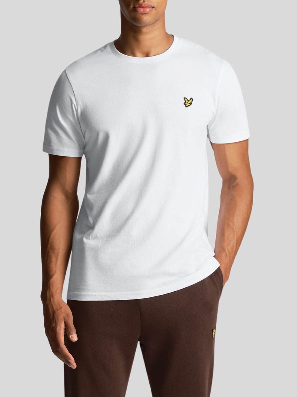 Lyle & Scott T-shirt Lyle & Scott Plain da Uomo - Bianco