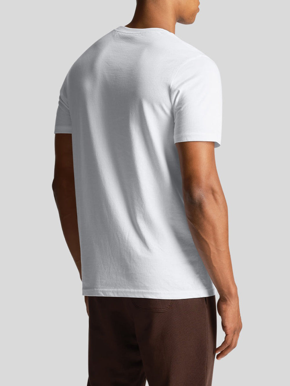 Lyle & Scott T-shirt Lyle & Scott Plain da Uomo - Bianco