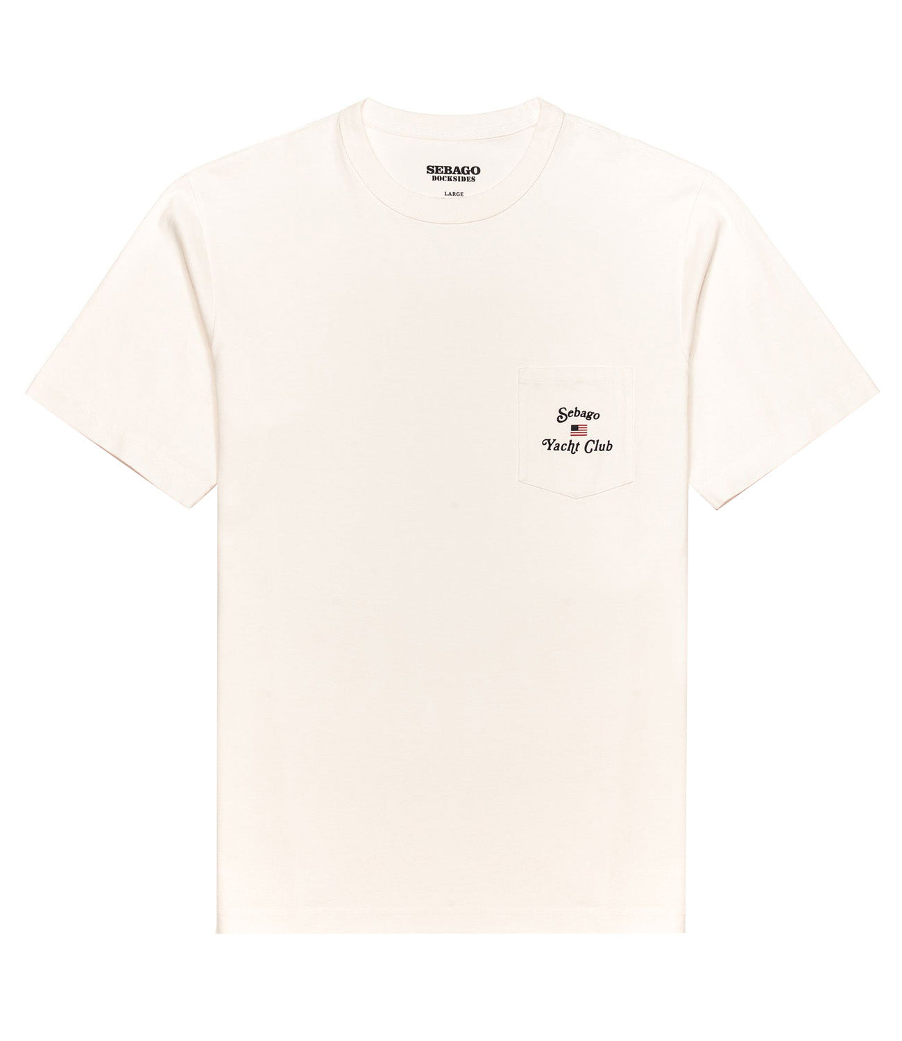 Sebago T-shirt Uomo Mod. 78121CW HOWLAWD 490 White Bianco