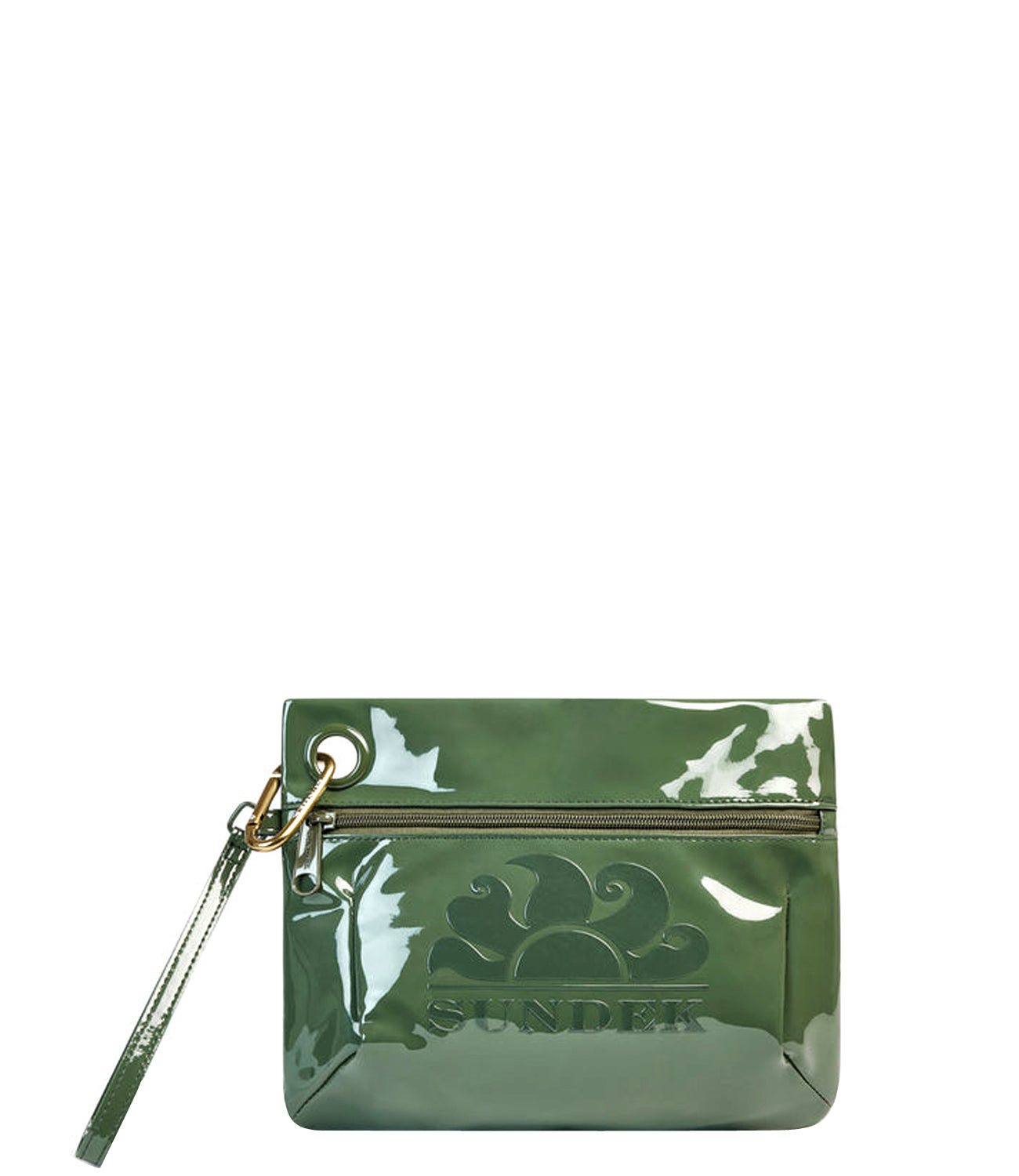 SUNDEK Pochette Unisex Mod. AW416ABPV400 CLUTCH BAG 78400 Verde