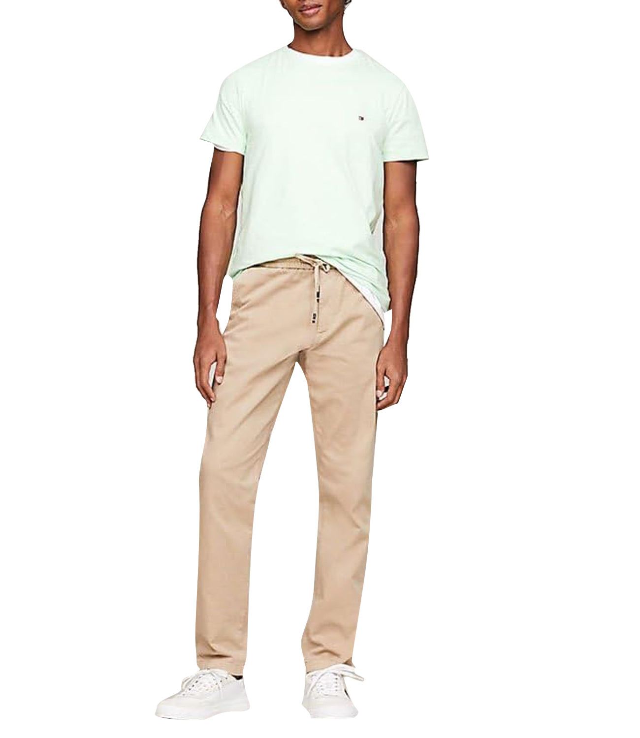 Tommy Hilfiger T-shirt Uomo Mod. MW0MW10800 LXZ Green Verde