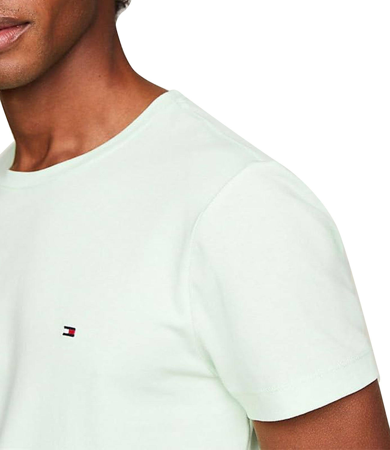 Tommy Hilfiger T-shirt Uomo Mod. MW0MW10800 LXZ Green Verde