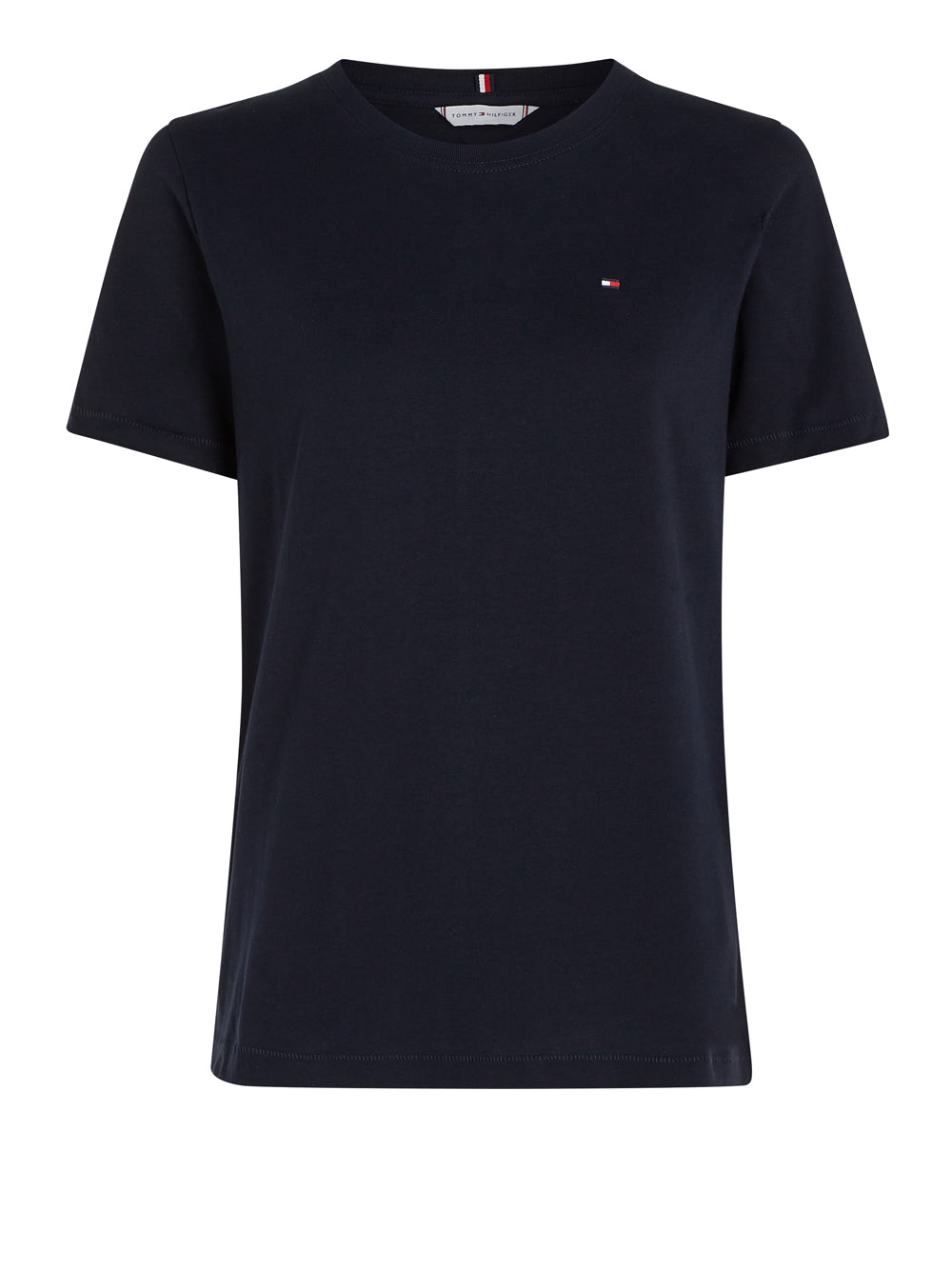 T-shirt Tommy Hilfiger Modern Regular C-Nk da Donna - Blu