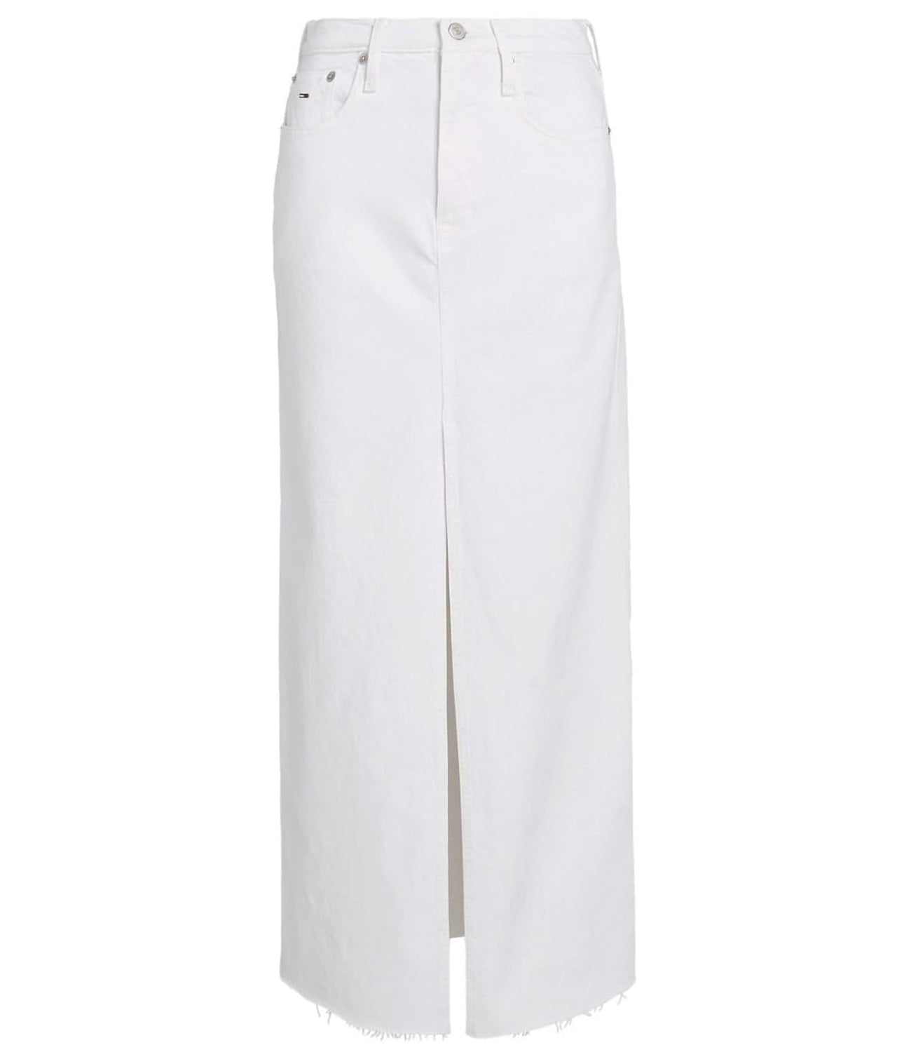 Tommy Hilfiger Tommy Jeans Gonna Donna Mod. DW0DW17991 1CE White Bianco