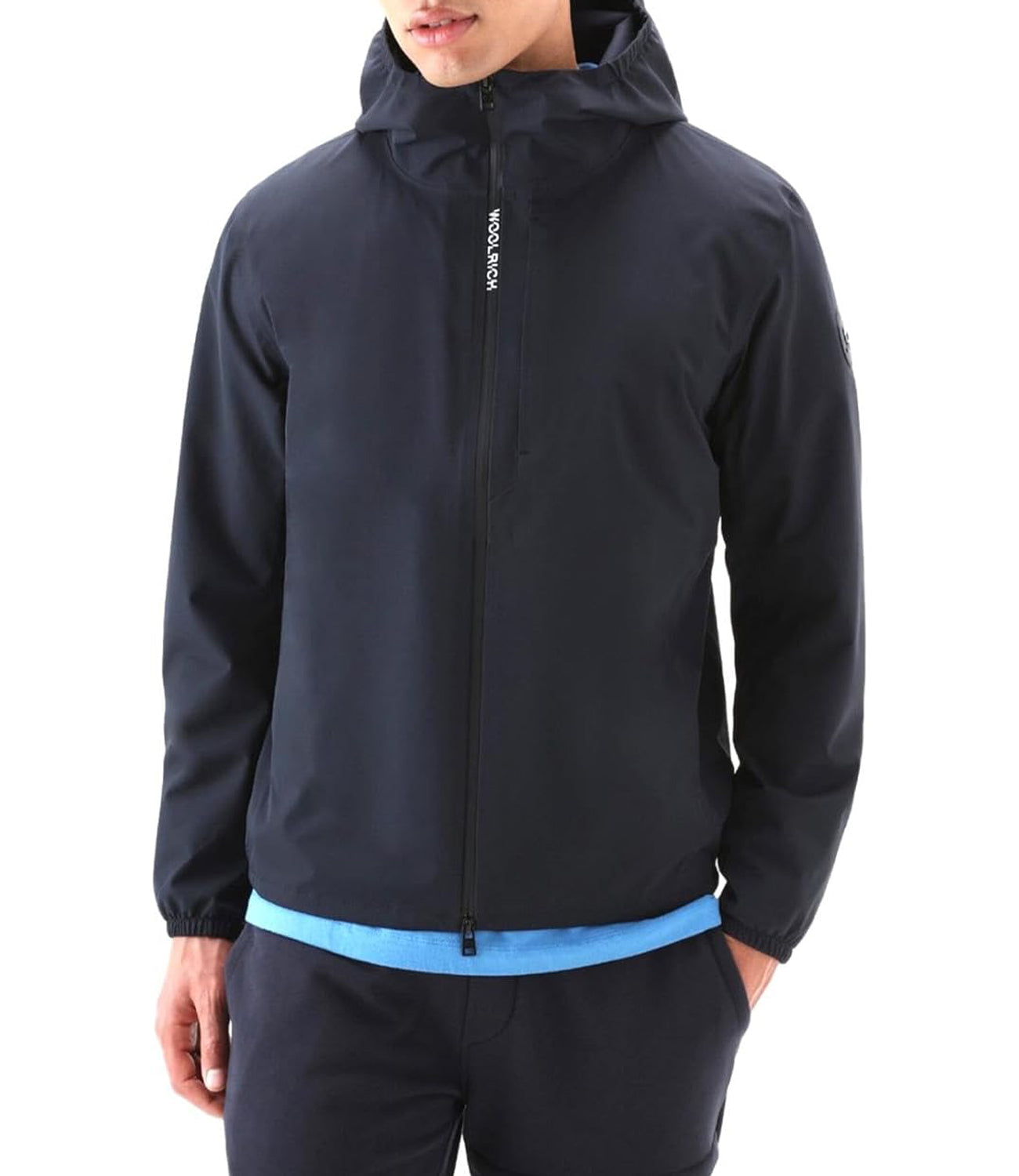 Woolrich Giubbotto corto Uomo Mod. CFWOOU0693 PACIFIC TWO 100 Black Nero