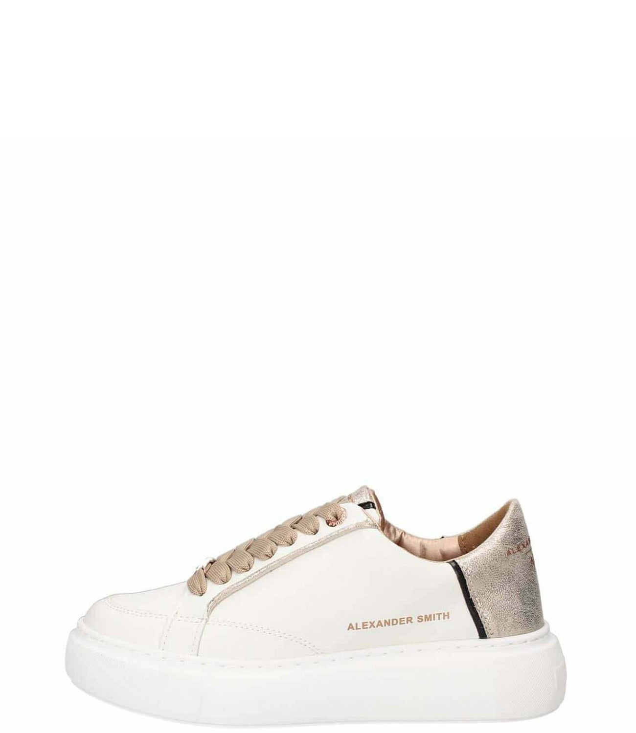 Alexander Smith Sneakers Eco-Greenwich Donna Mod. AEBAEGW-7699 WGD White Gold