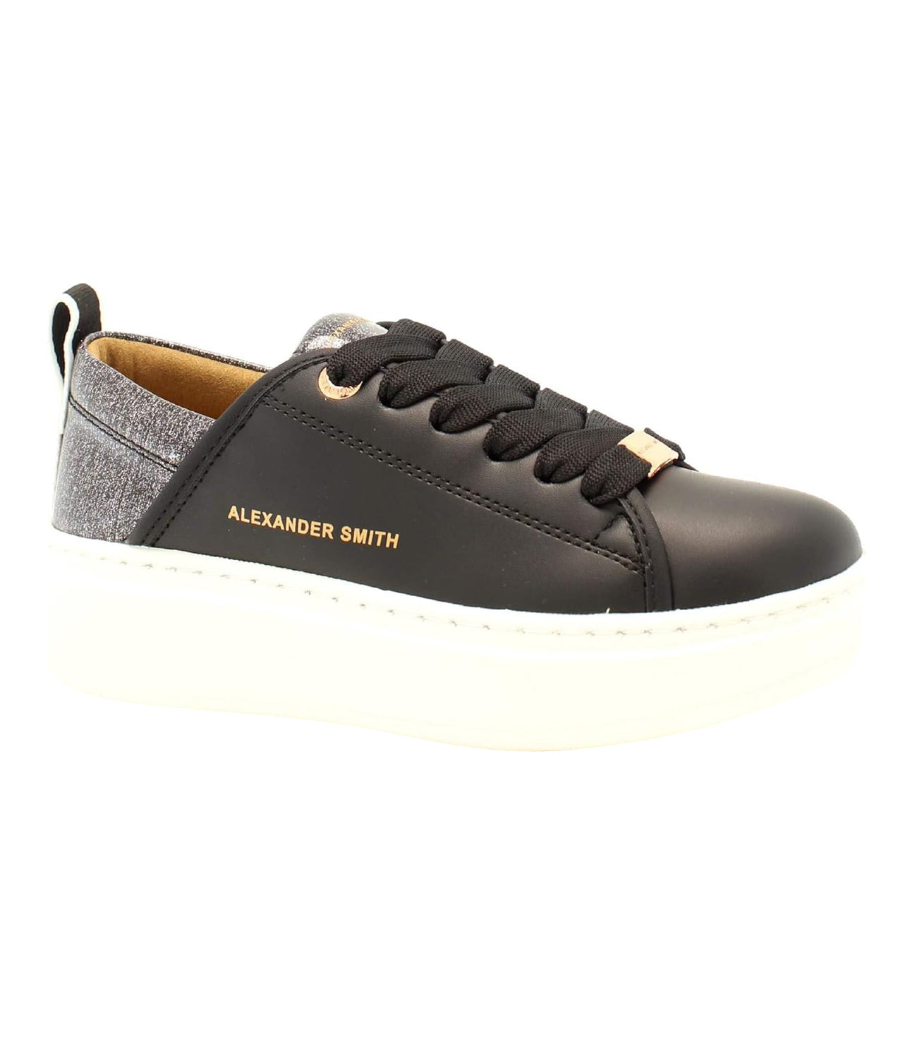 Alexander Smith Sneakers Eco-Wembley Donna Mod. AEBAEWW-6899 BLK BLACK Nero