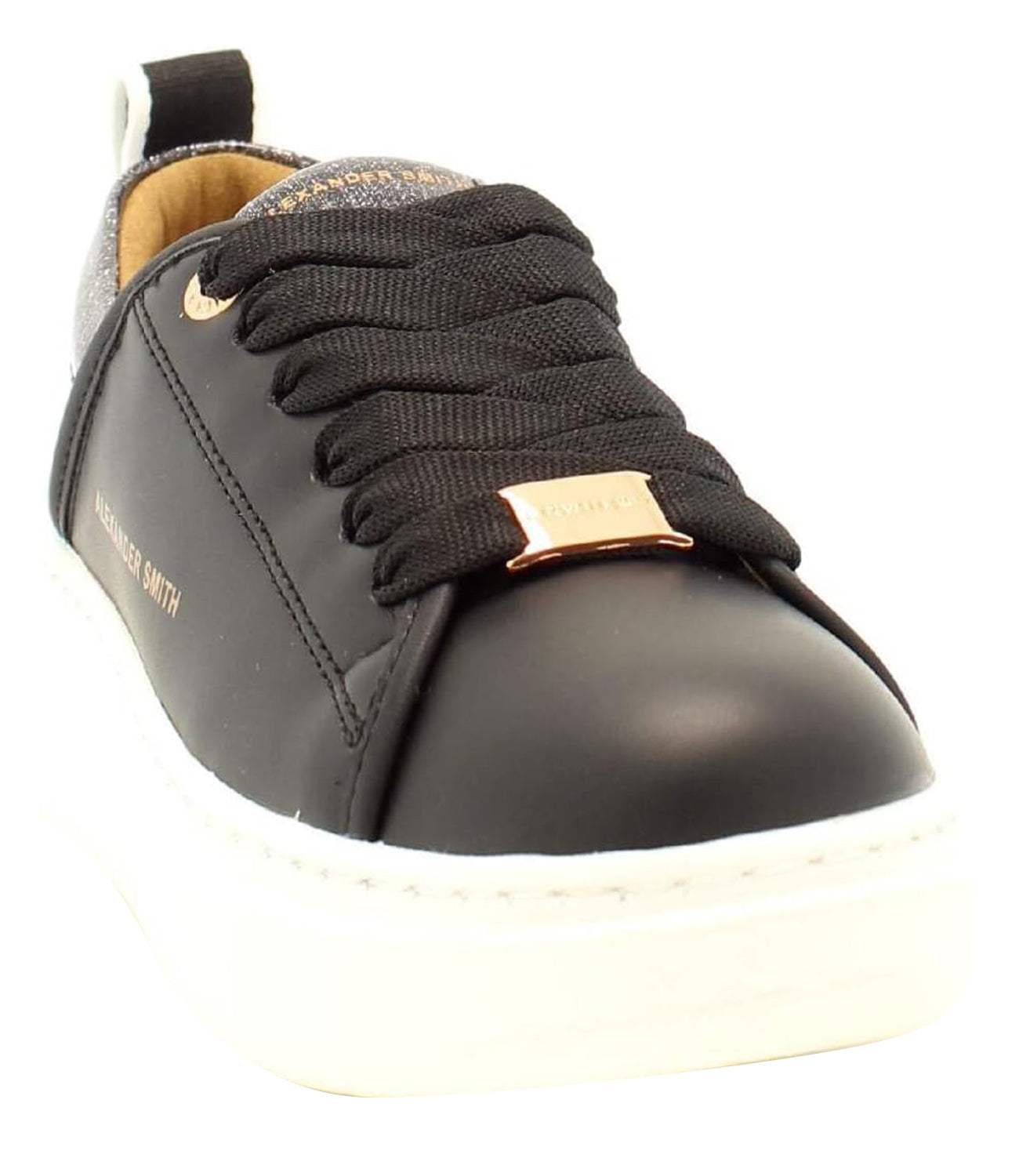 Alexander Smith Sneakers Eco-Wembley Donna Mod. AEBAEWW-6899 BLK BLACK Nero