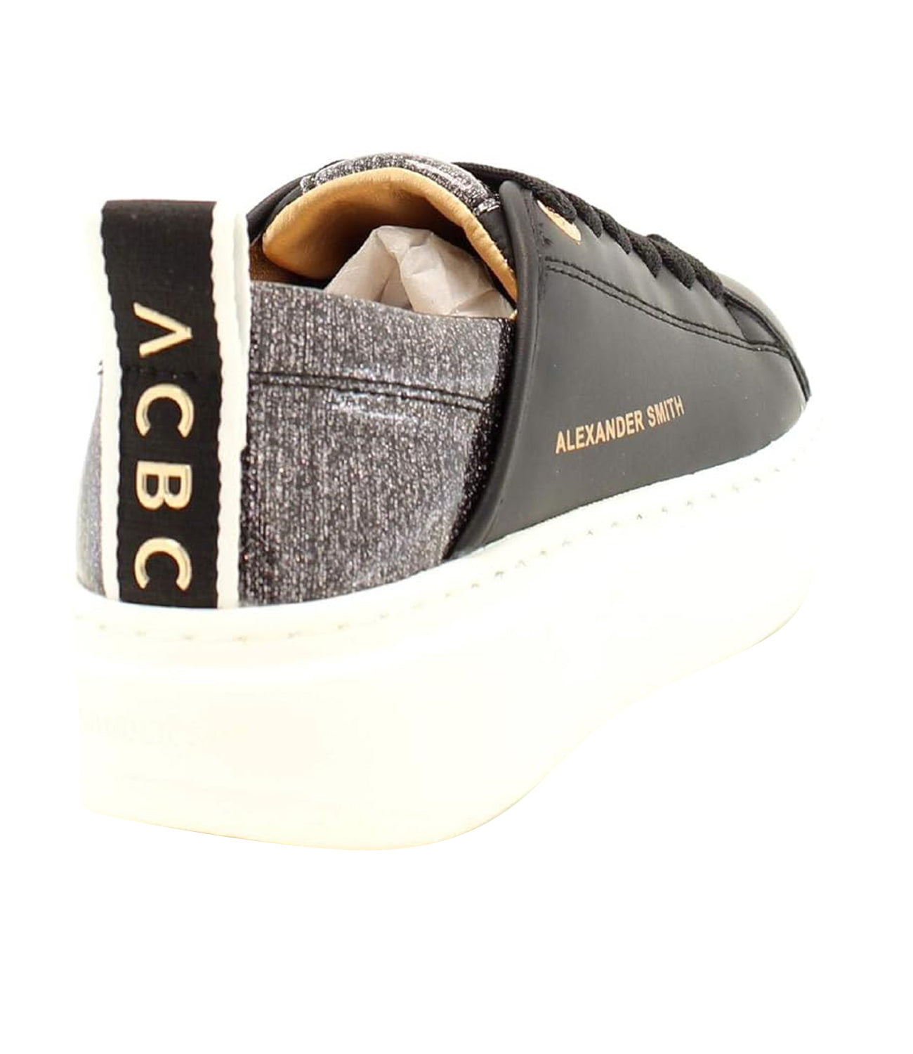 Alexander Smith Sneakers Eco-Wembley Donna Mod. AEBAEWW-6899 BLK BLACK Nero