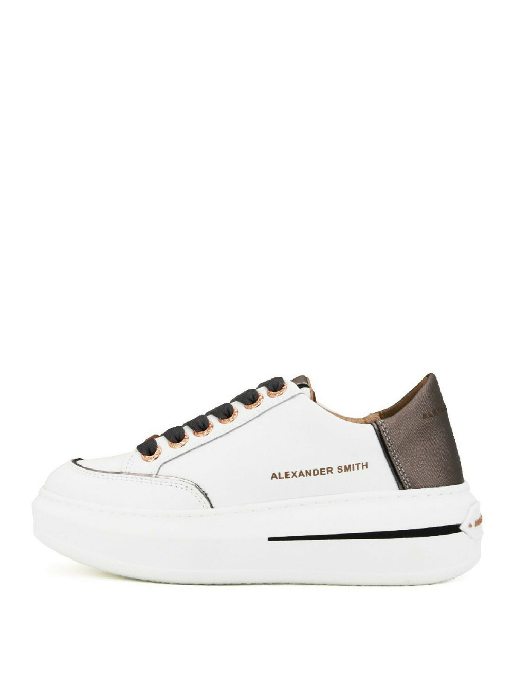Alexander Smith Sneakers Lancaster Donna Mod. ASBALSW-1805 WDV White Dark Silver