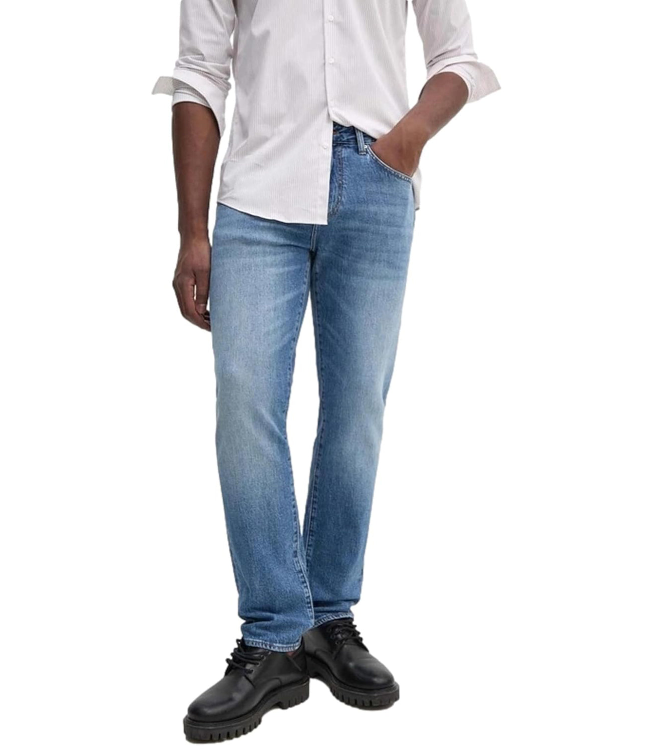 A|X Armani Exchange Jeans Uomo Mod. 6DZJ13-Z1RSZ 1500 Indigo Denim