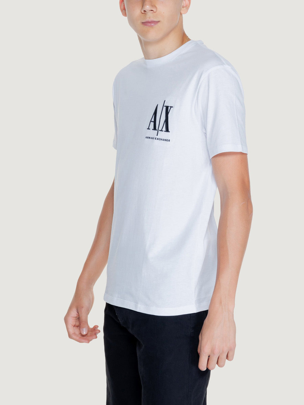 A|X Armani Exchange T-shirt Uomo Mod. 8NZTPH-ZJH4Z 1100 White Bianco