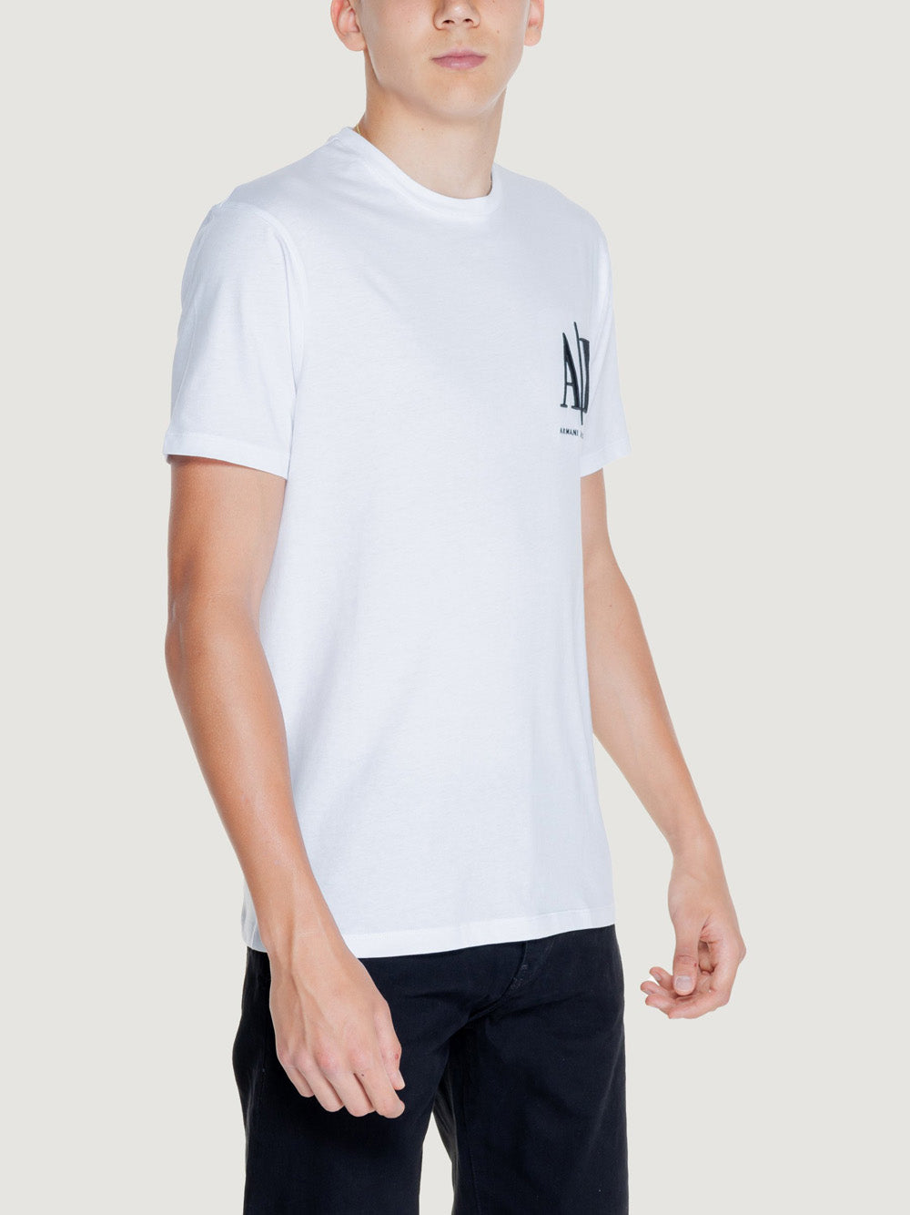 A|X Armani Exchange T-shirt Uomo Mod. 8NZTPH-ZJH4Z 1100 White Bianco