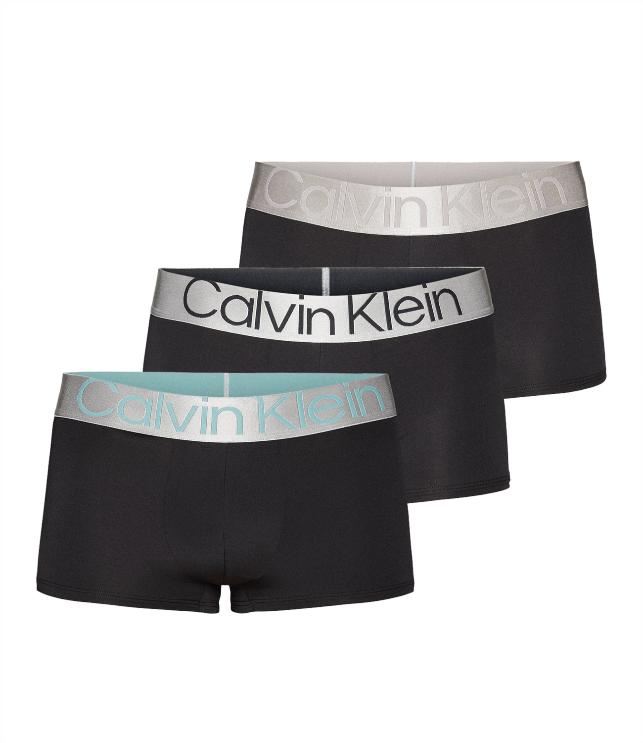 Calvin Klein Boxer Uomo Mod. 000NB3074A 3PACK QTE Black Nero