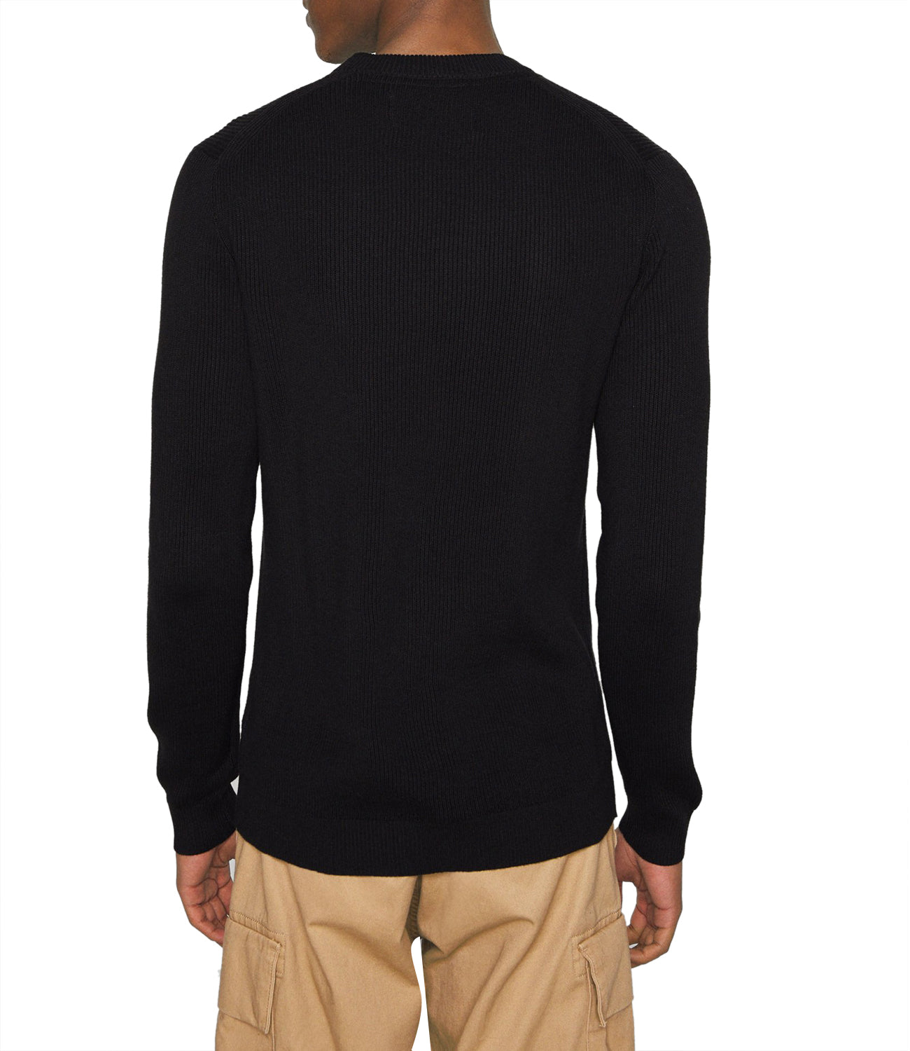 Calvin Klein Calvin Klein Jeans Pullover Ck Embro Badge Sweat Uomo Mod. J30J324598 BEH Ck Black