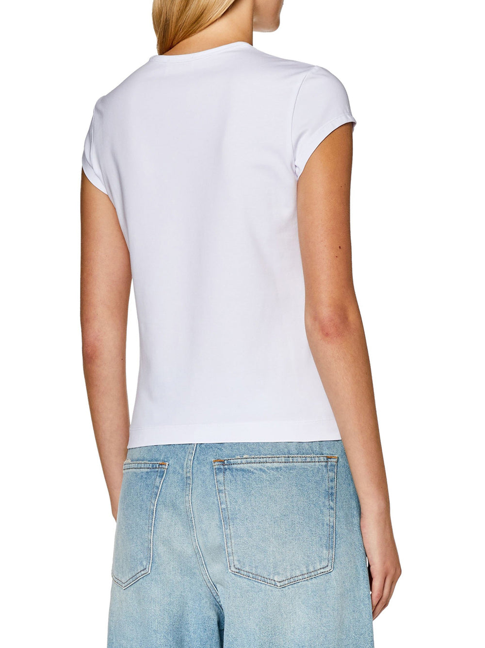 T-shirt Diesel Angie da Donna - Bianco