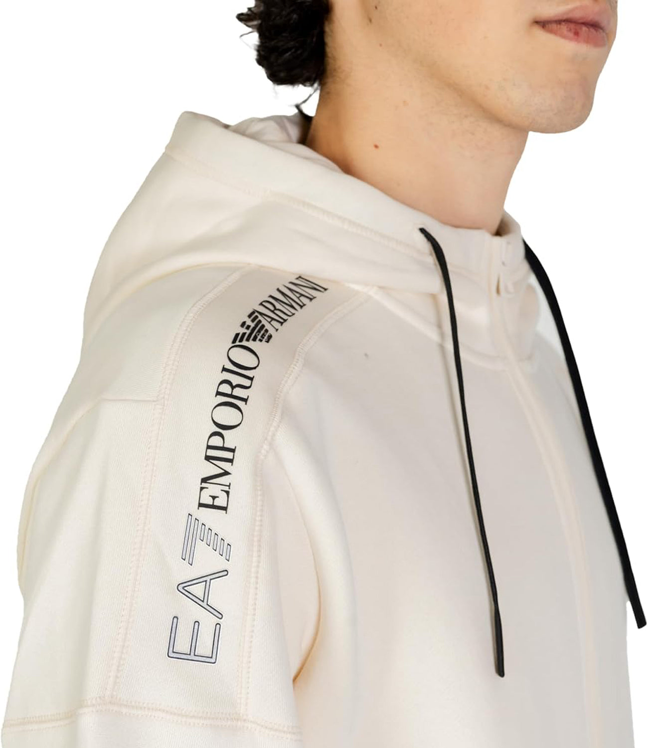 Ea7 Emporio Armani Felpa Uomo Mod. 6DPM14-PJVTZ 1713 Whitecap Gray