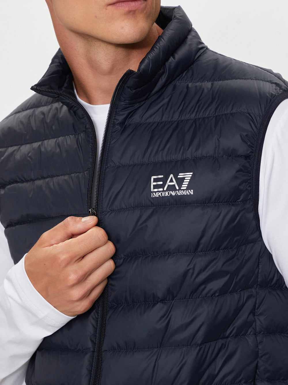 Smanicato Ea7 da Uomo - Blu
