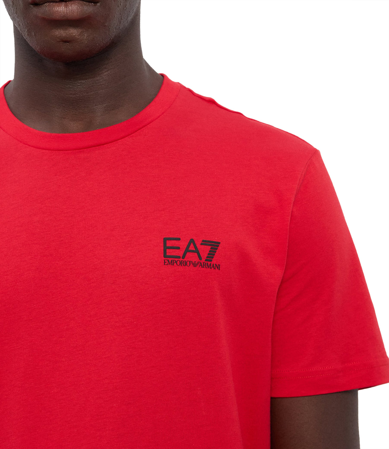 Ea7 Emporio Armani T-shirt Uomo Mod. 8NPT25-PJVPZ 1461 Salsa