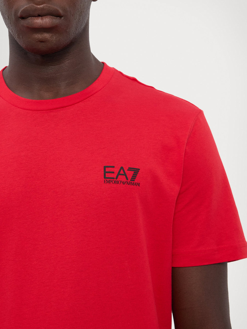 Ea7 Emporio Armani T-shirt Uomo Mod. 8NPT25-PJVPZ 1461 Salsa