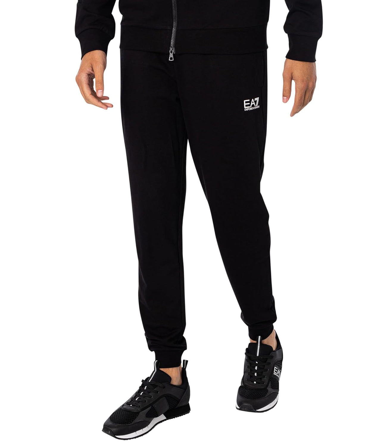 Ea7 Emporio Armani Tuta Uomo Mod. 8NPV63-PJVRZ 1200 BLACK Nero