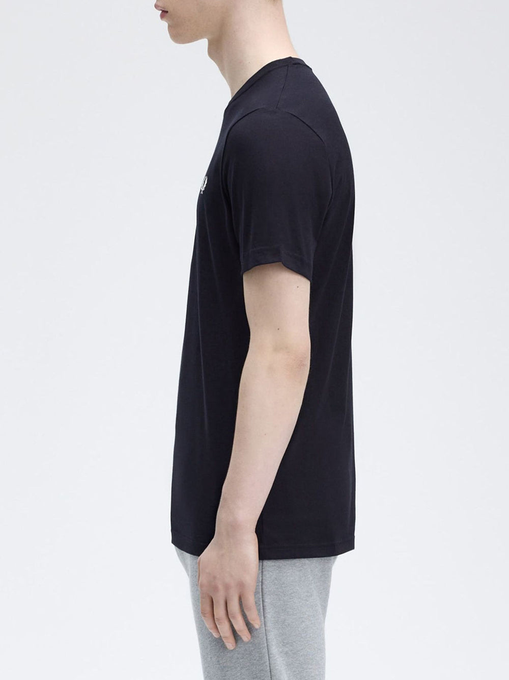 T-shirt Fred Perry Crew Neck da Uomo - Blu