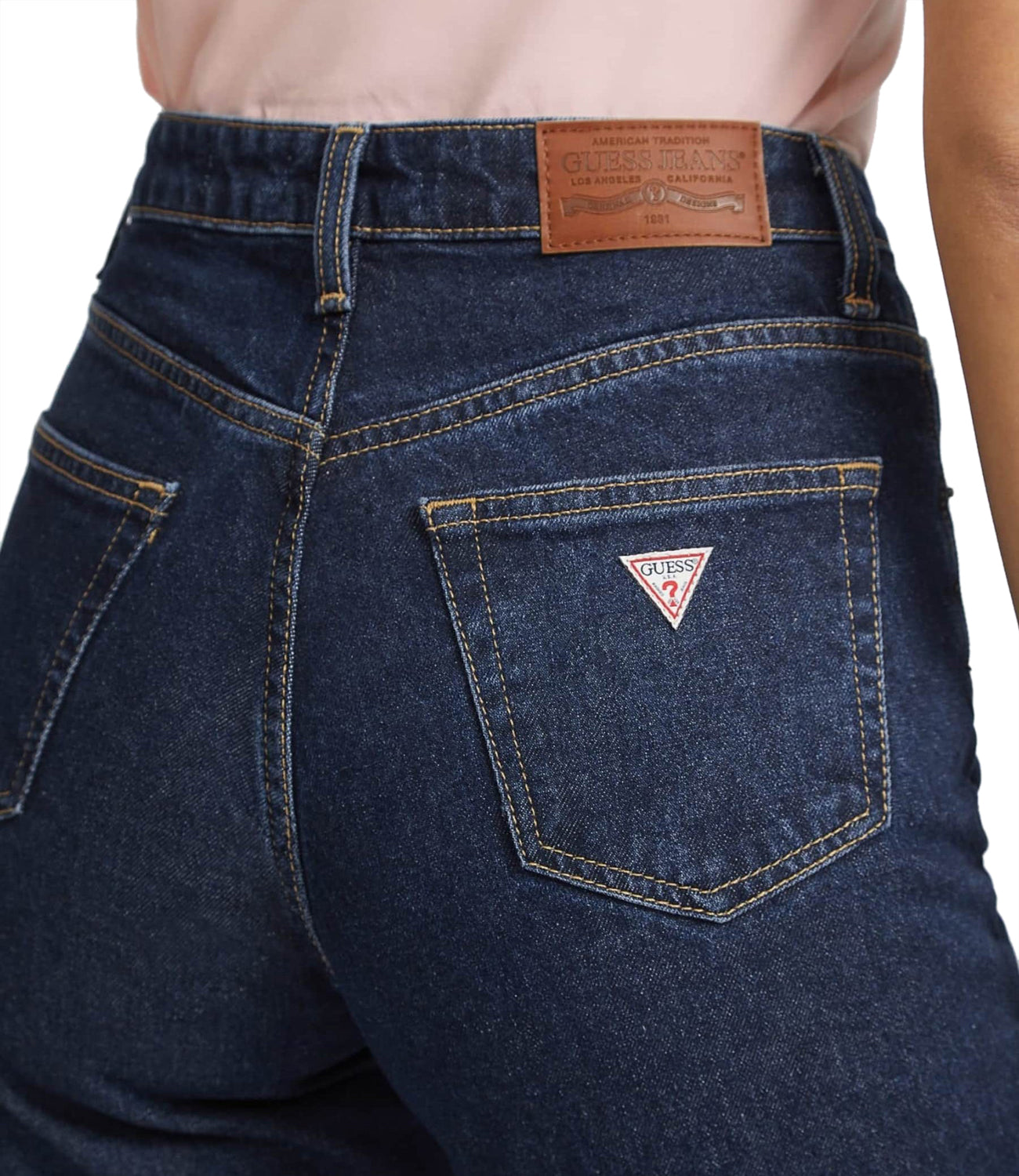 GUESS JEANS Jeans Donna Mod. W4YA0D D5CC2 D4RW Denim Blu