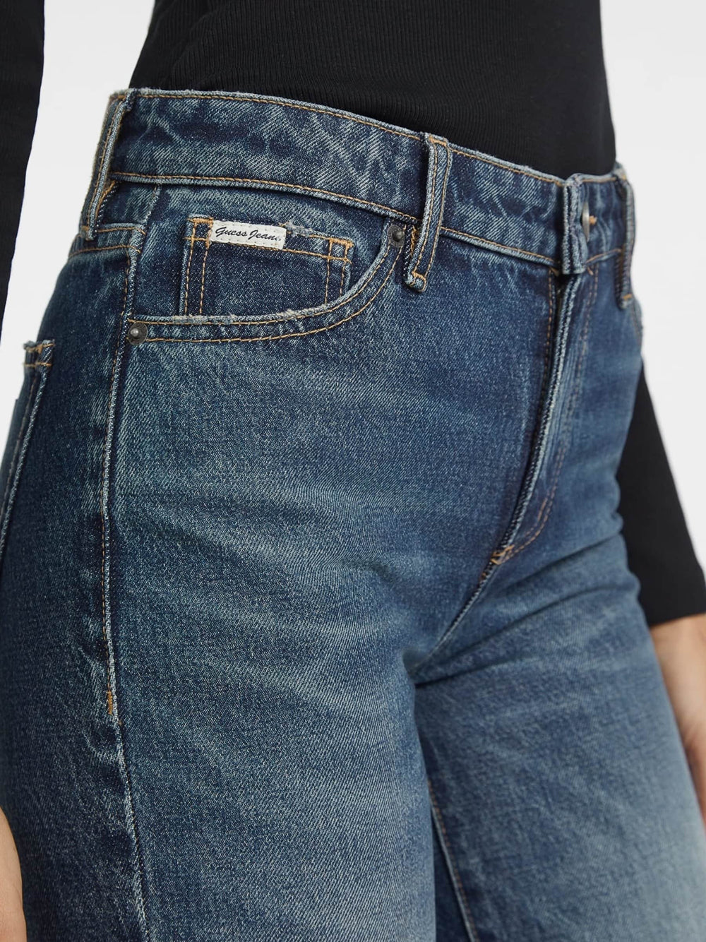 GUESS JEANS Jeans Donna Mod. W4YA98 D5FC1 GJEW Denim Blu