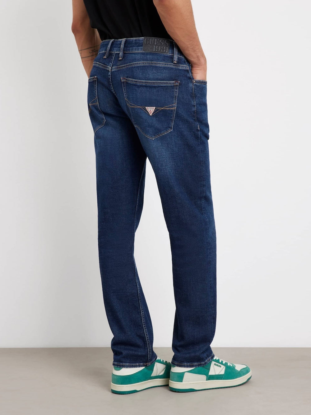 Guess Jeans Uomo Mod. M4YAN2 D5DI2 3T3R Denim Blu