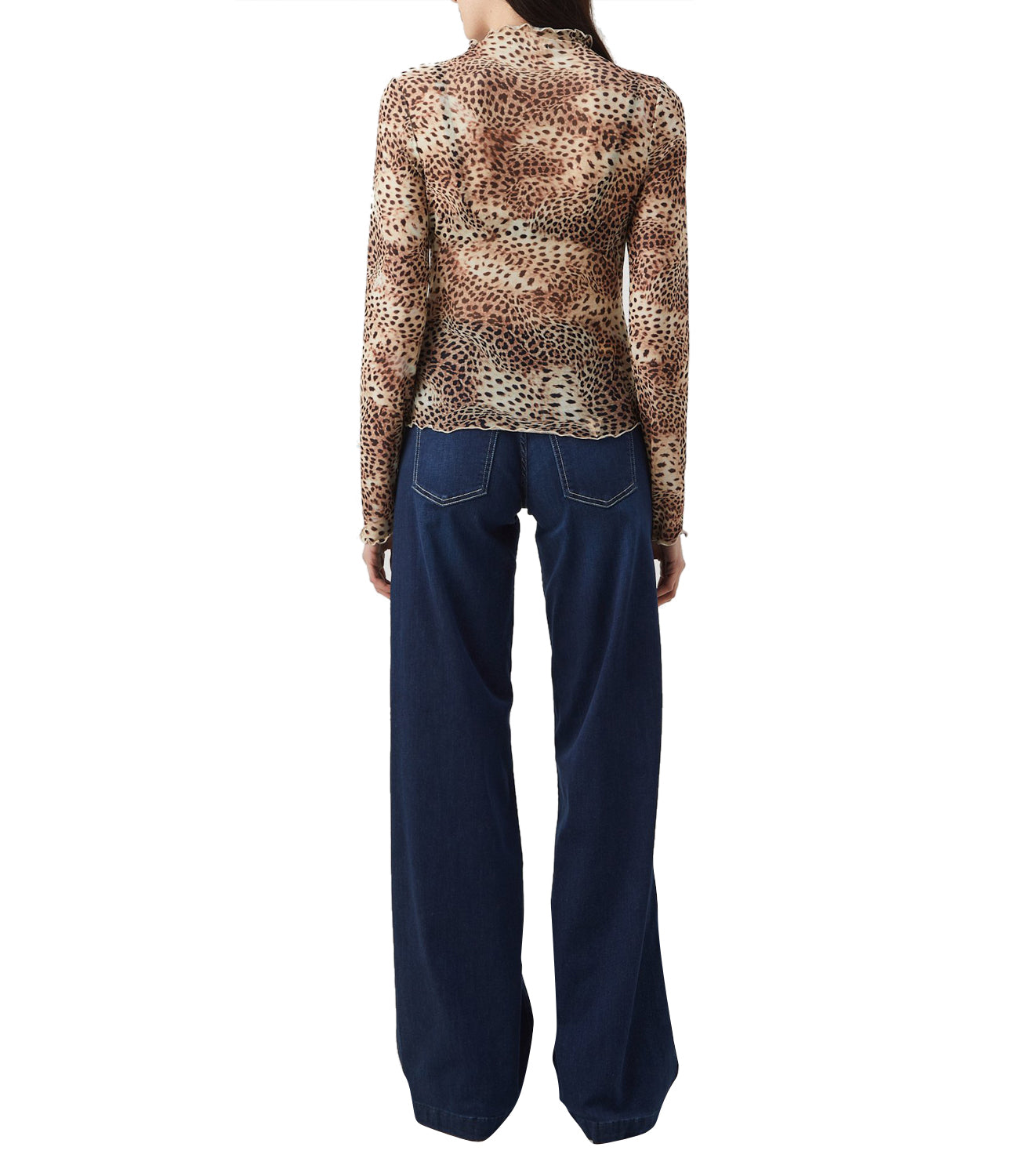 Guess Maglia Donna Mod. W4YP04 KBBF2 P1IE Fantasia Multicolore