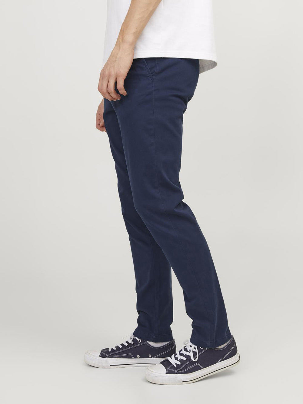 Pantalone Chino Jack e Jones Tmarco Bowie da Uomo - Blu