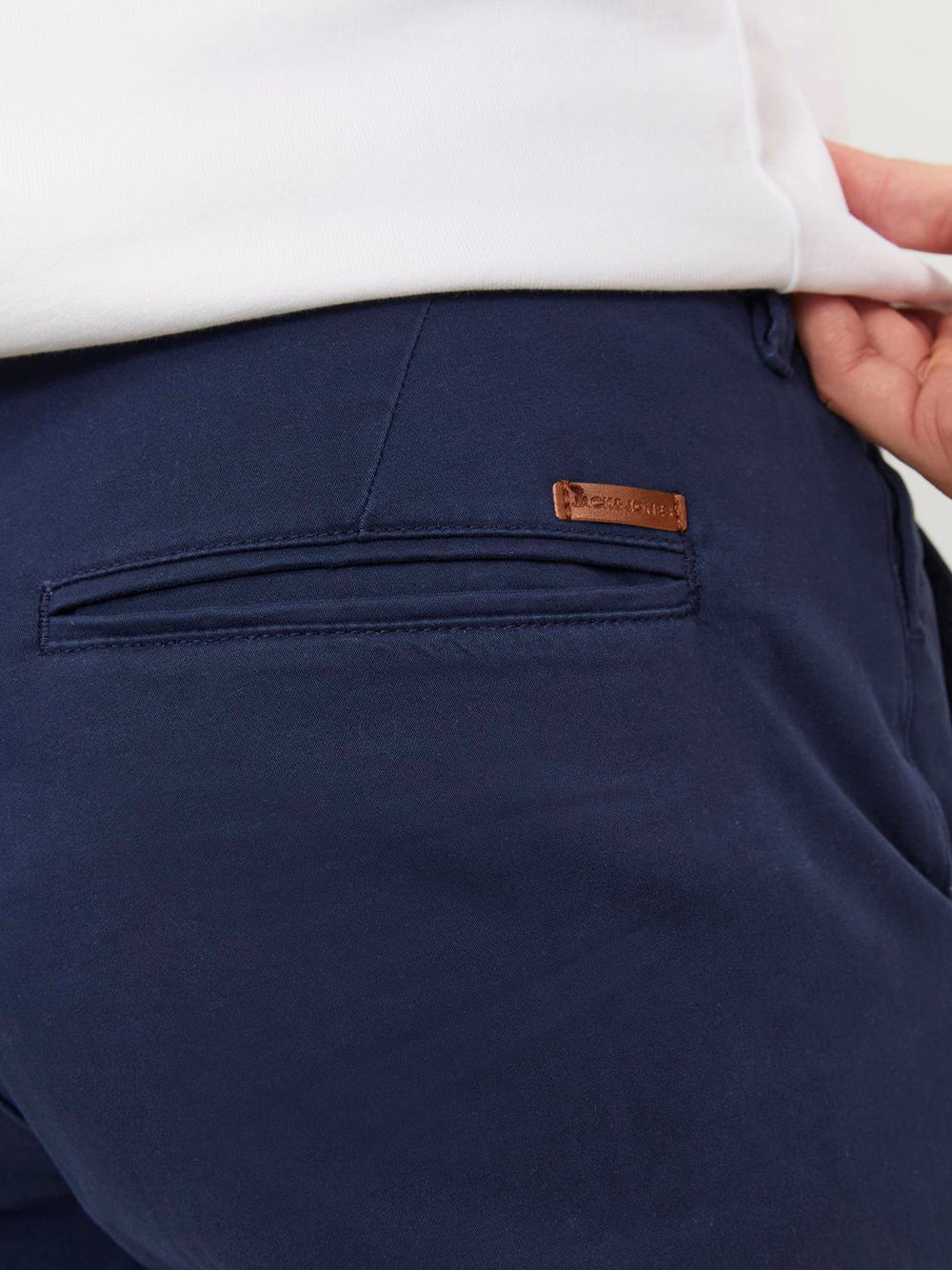 Pantalone Chino Jack e Jones Tmarco Bowie da Uomo - Blu