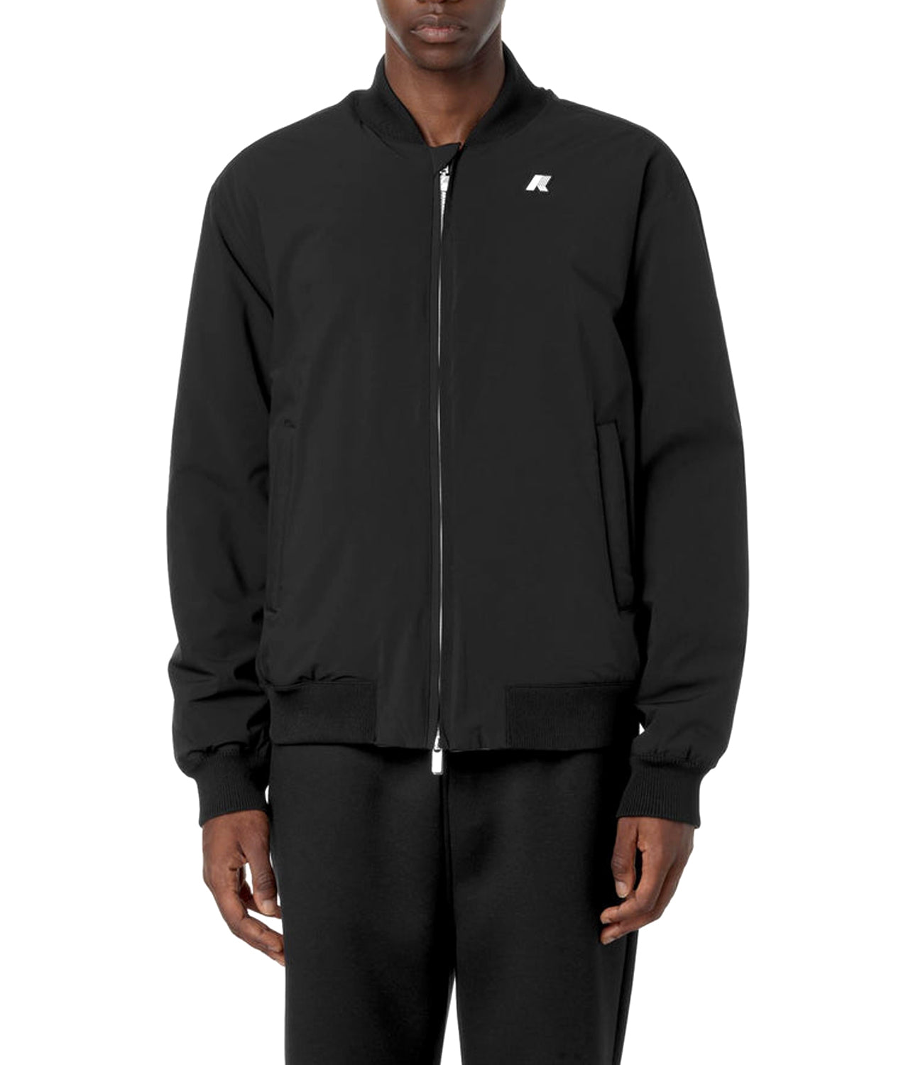 K-Way Giubbino Aorelian St Warm Double Uomo Mod. K3131TW AH3 Black Pure - Green B