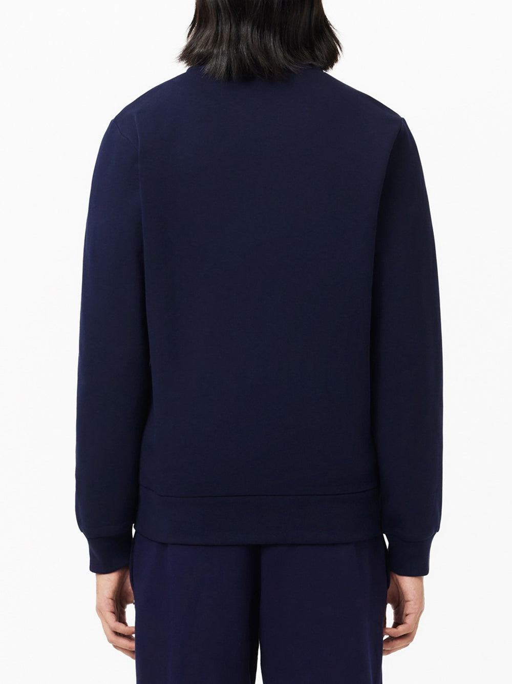 Felpa Zip Lacoste da Uomo - Blu