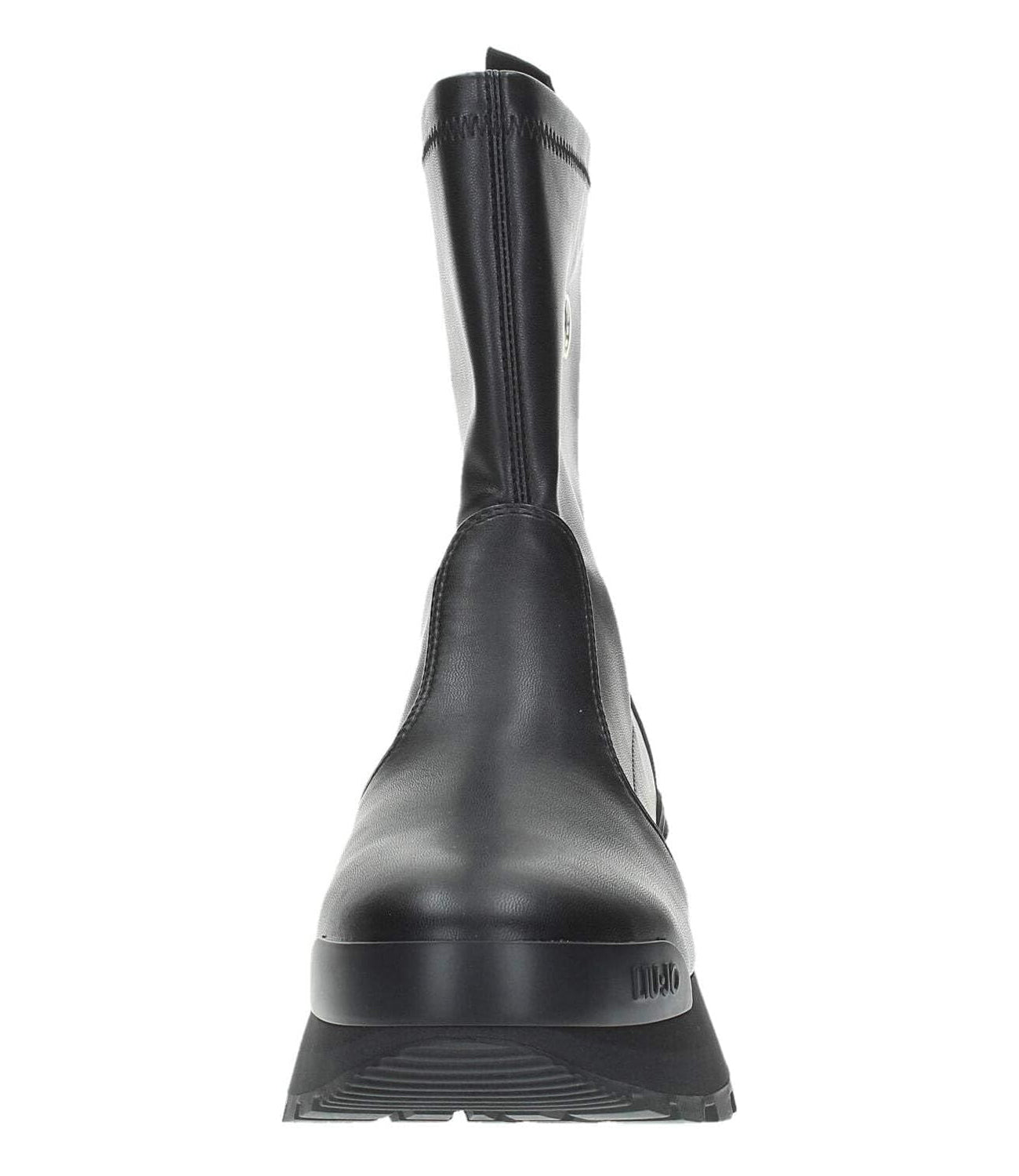 Liu Jo Liu Jo Sneakers AMAZING 22 - MID SNEAKER STRETCH SPREADING BLACK Donna Mod. BF4055 AMAZING22 EX046 22222 BLACK Nero