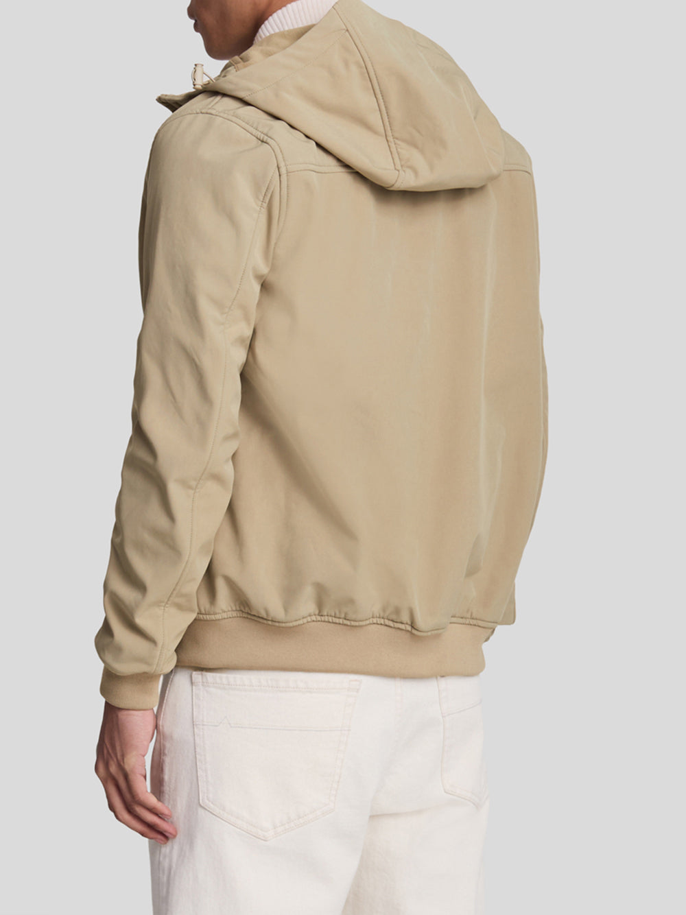 Lyle & Scott Lyle & Scott Giubbino Fleece Back Softshell Jacket Uomo Mod. JK2110V X309 Sage Uniform