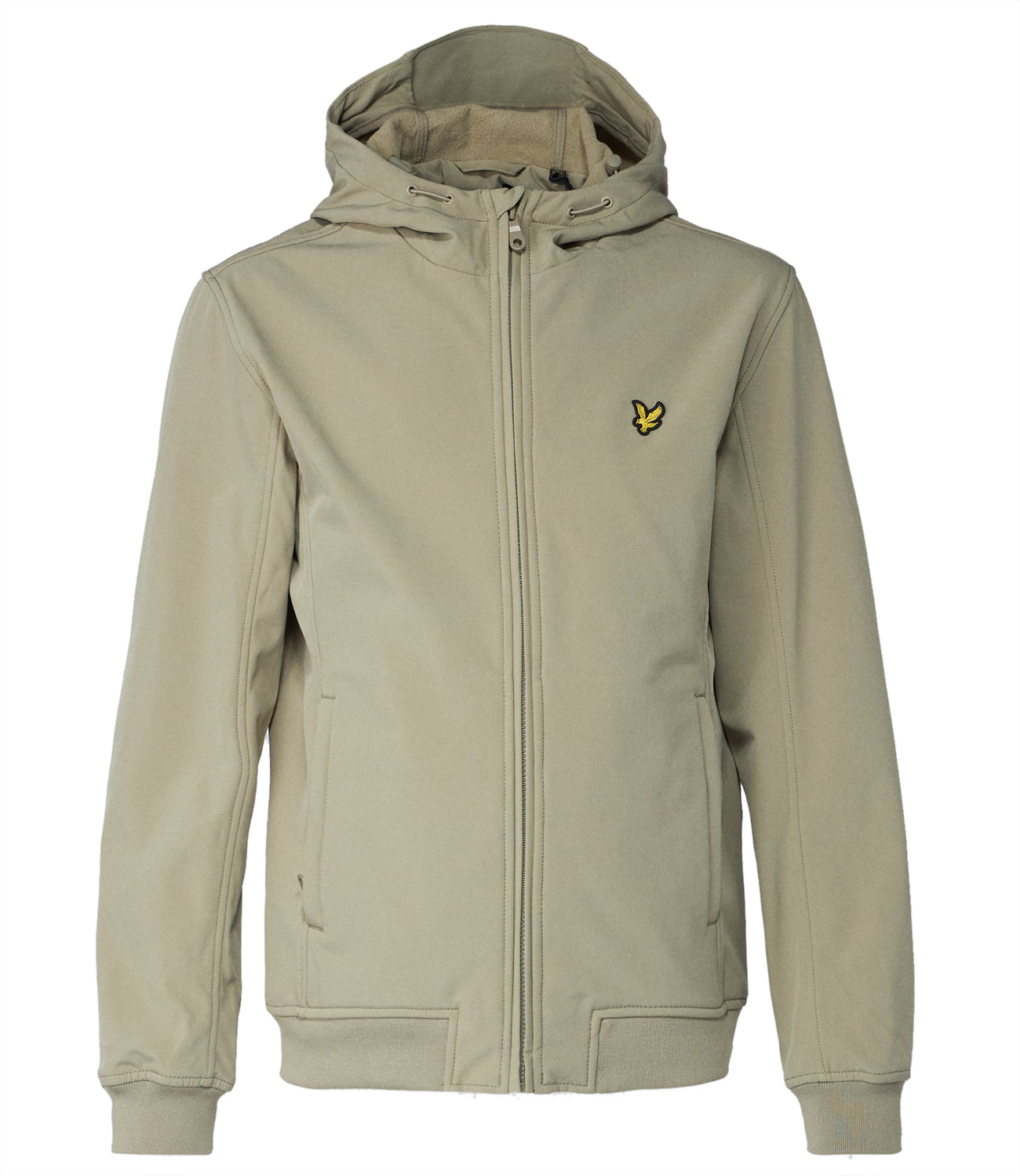 Lyle & Scott Lyle & Scott Giubbino Fleece Back Softshell Jacket Uomo Mod. JK2110V X309 Sage Uniform