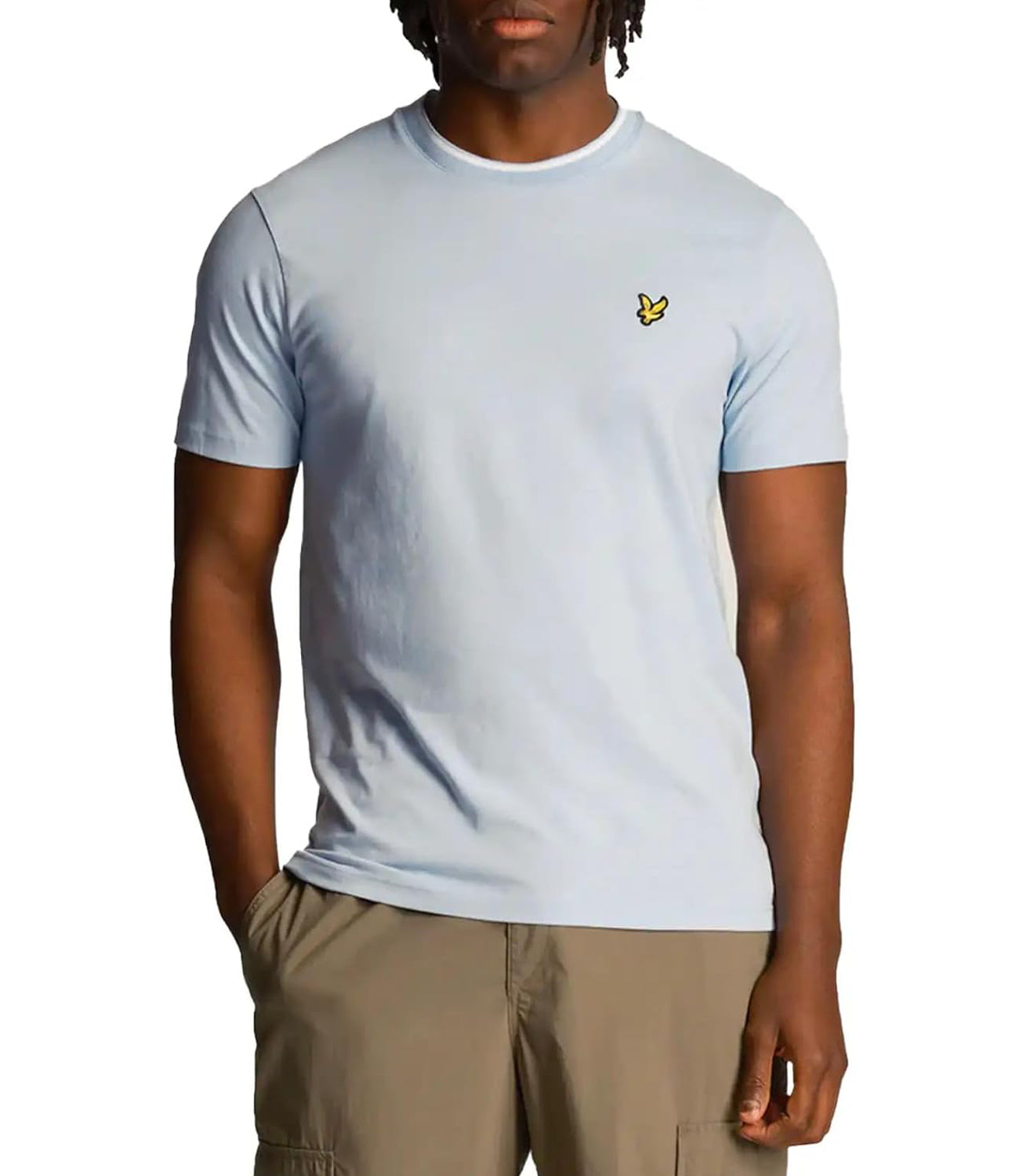 Lyle & Scott Lyle & Scott T-shirt Uomo Mod. TS1433V W490 Celeste Blu