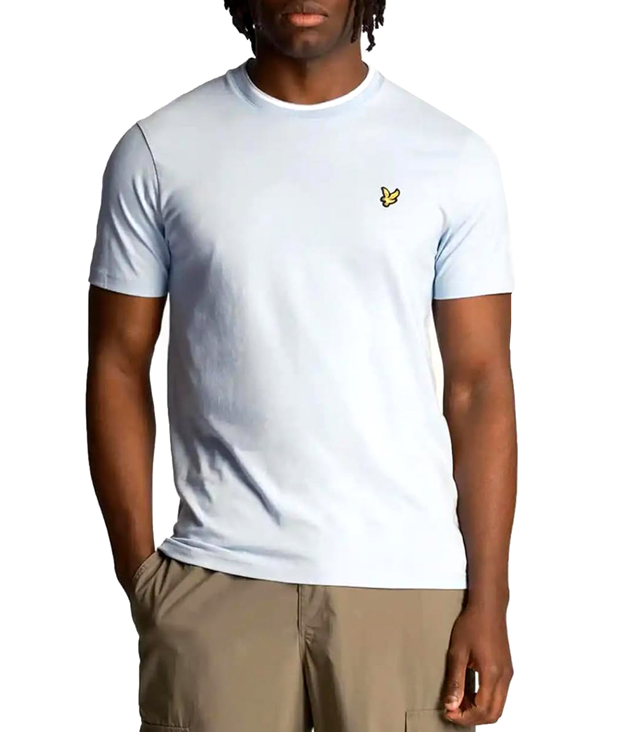 Lyle & Scott Lyle & Scott T-shirt Uomo Mod. TS1433V W490 Celeste Blu