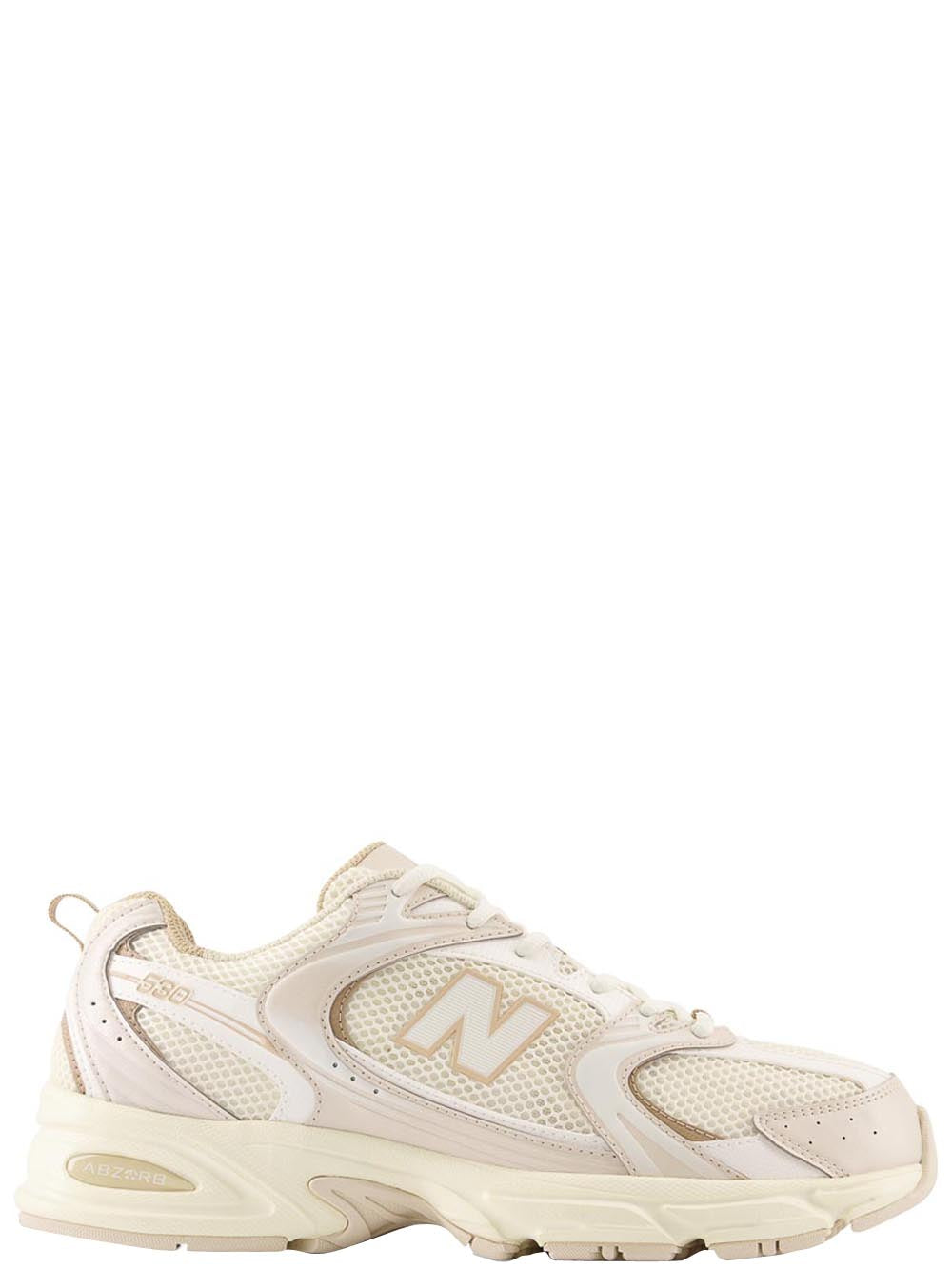 New Balance Sneakers Scarpa Lifestyle Unisex - Ttz - Textile/Textile - Bone Unisex Mod. MR53 0AA Bone