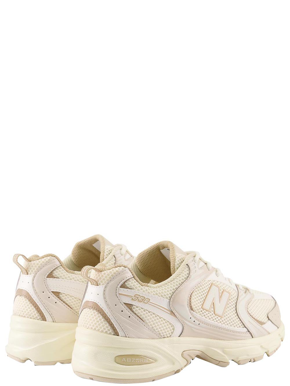 New Balance Sneakers Scarpa Lifestyle Unisex - Ttz - Textile/Textile - Bone Unisex Mod. MR53 0AA Bone