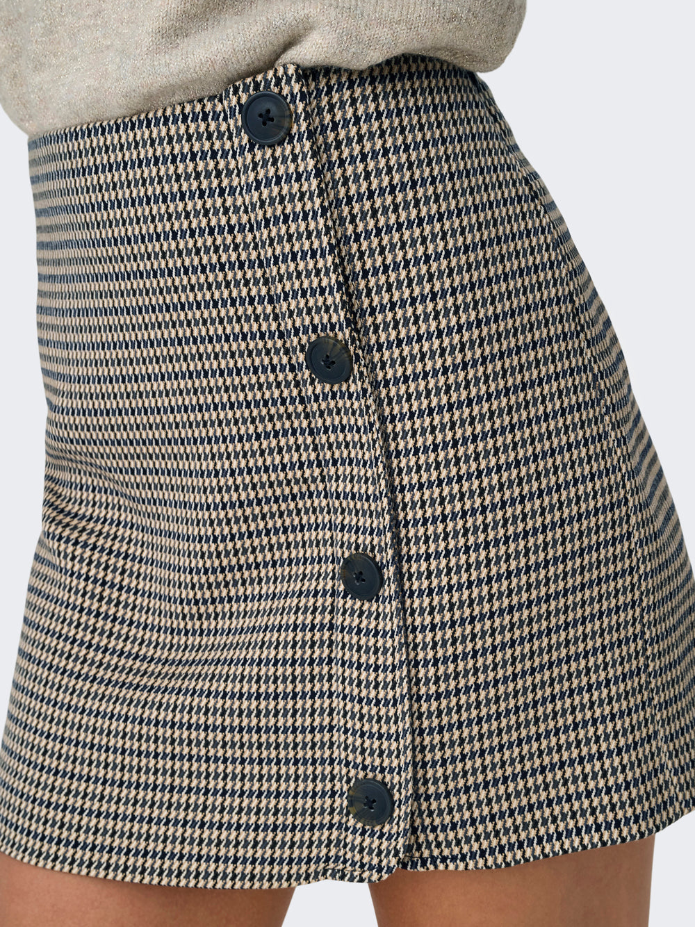 Gonna Mini Only da Donna - Grigio