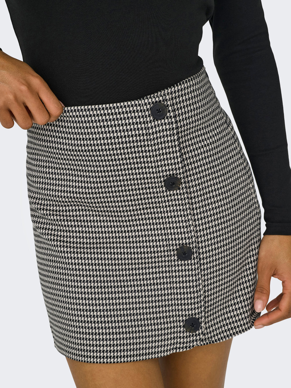 Gonna Mini Only da Donna - Grigio