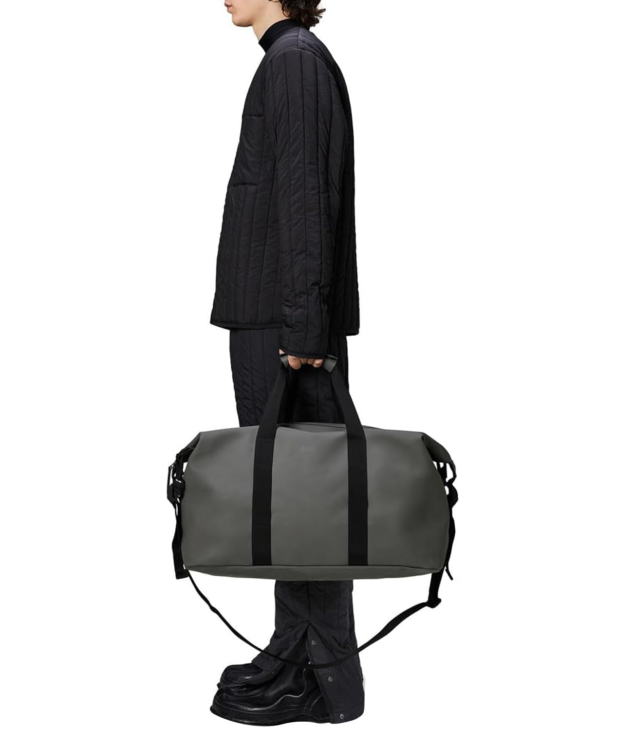 Rains Borsa Unisex Mod. WEECKEND BAG 14200 03 Green Verde