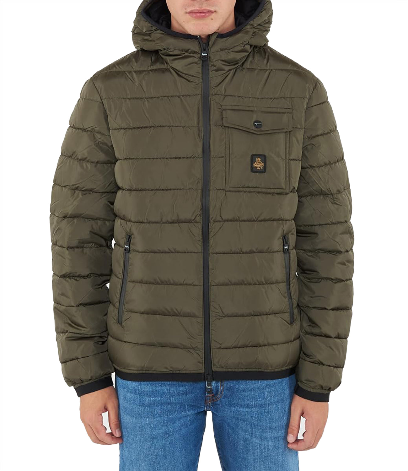 Refrigiwear Giubotto corto Josh Jacket Uomo Mod. G23308 NY0185 E04010 Sea Turtle