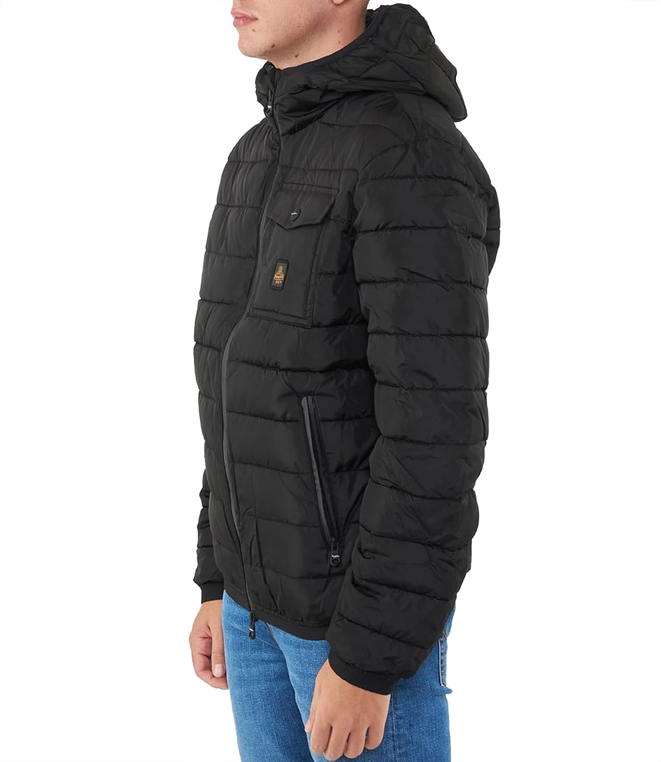 Refrigiwear Giubotto corto Josh Jacket Uomo Mod. G23308 NY0185 G06000 BLACK Nero