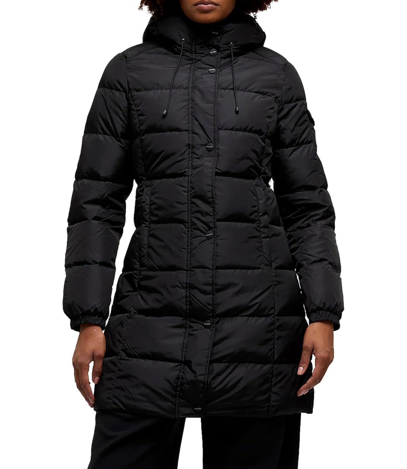 Refrigiwear Giubotto corto Lady Long Hunter Jacket Donna Mod. W02708 NY0185 G06000 Black Nero